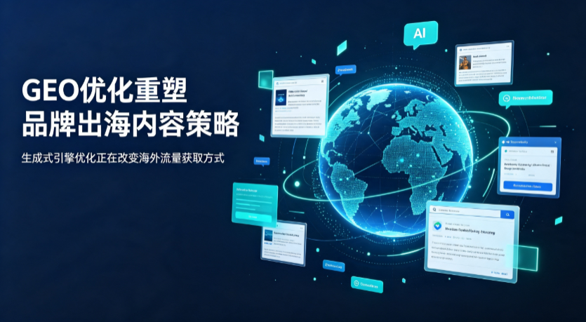 戚墅堰区AI 时代 GEO 兴起，品牌出海内容策略迎来重大调整